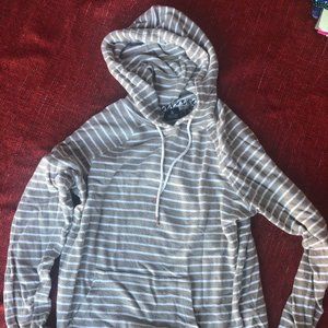 Volcom Striped Hoodie, size M